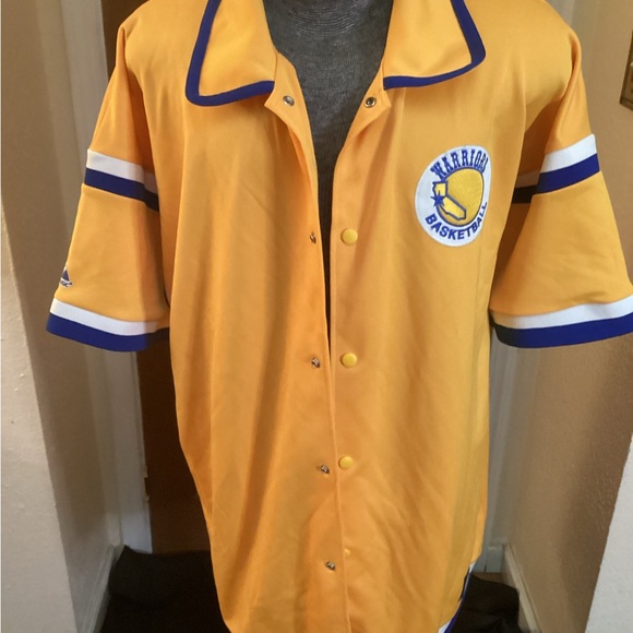 Vintage Golden State Warriors warm up jacket, size 3X - Picture 3 of 7